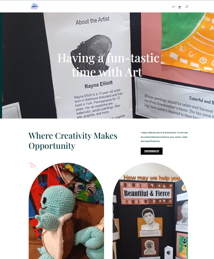Website project example 3