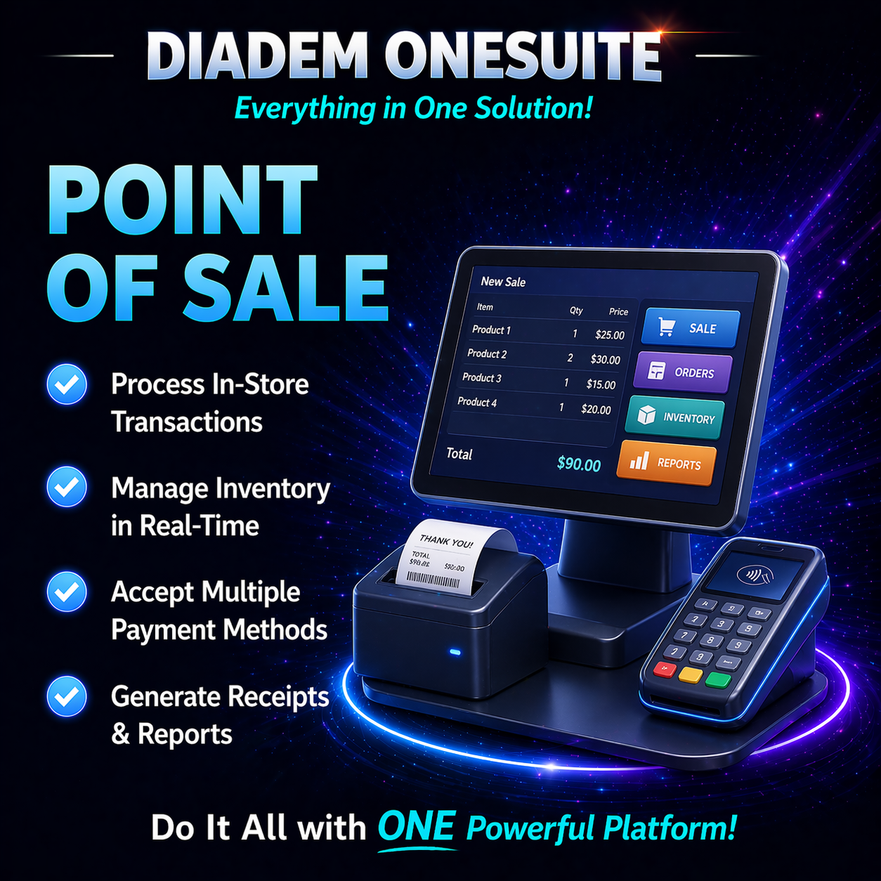 Diadem OneSuite Point of Sale